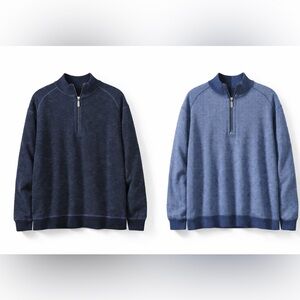 Tommy Bahama Reversible Quarter Zip Pullover Sweater | Men’s | 29x29